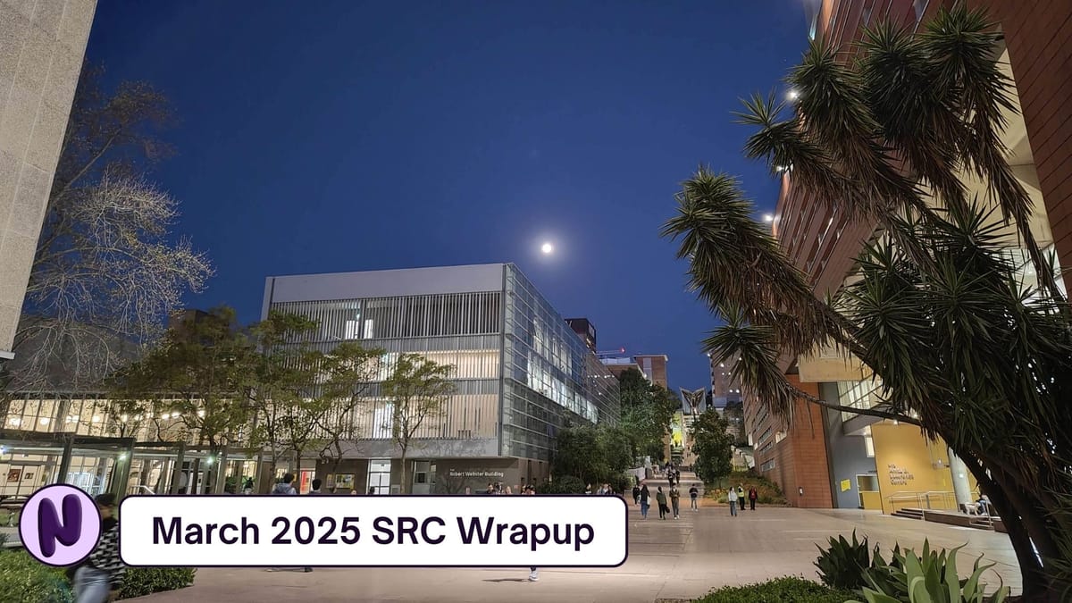 March 2025 SRC Wrapup