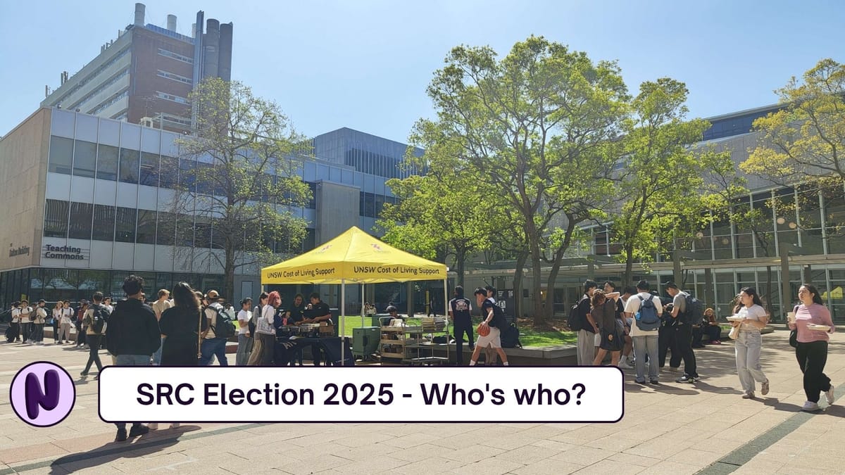 SRC Election 2025 - Who's who?