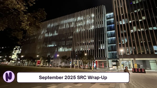 September 2025 SRC Wrap-Up