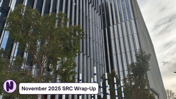 November 2025 SRC Wrap-Up